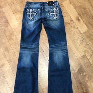 Girls Bootcut Miss Me jeans, size 14